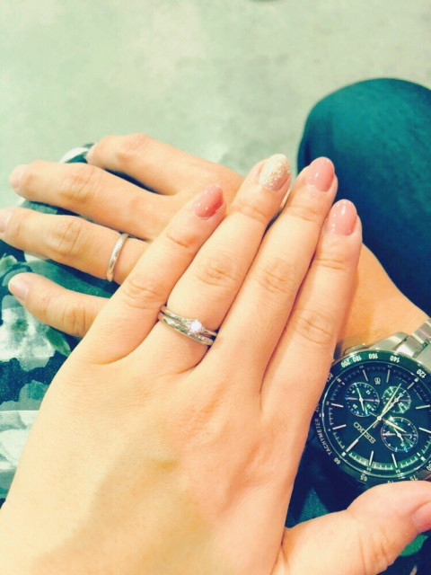 RiSAさんの結婚指輪の写真