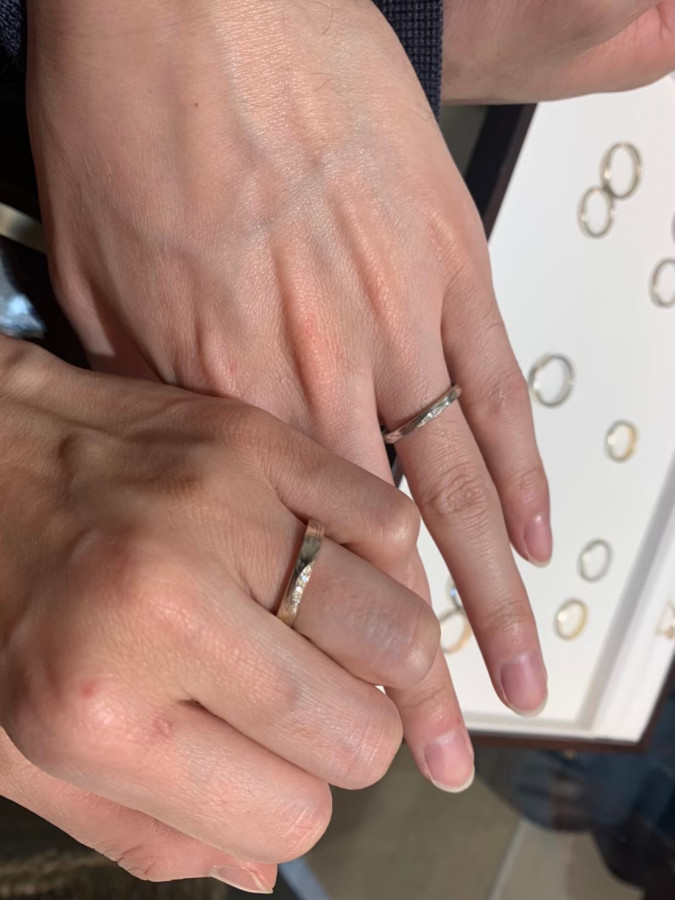 ワイさんの結婚指輪の写真