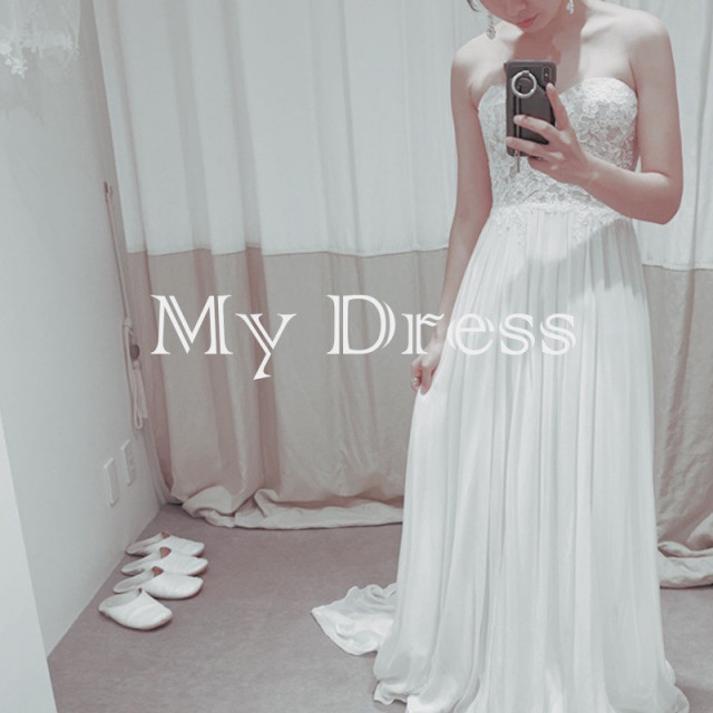 meiさんのウエディングドレスの写真