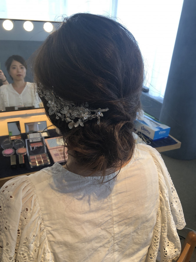 aiboさんのヘアメイクの写真