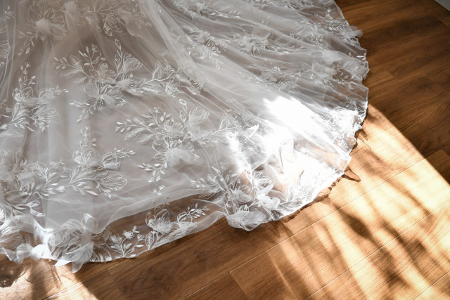 りーたんさんのウエディングドレスの写真