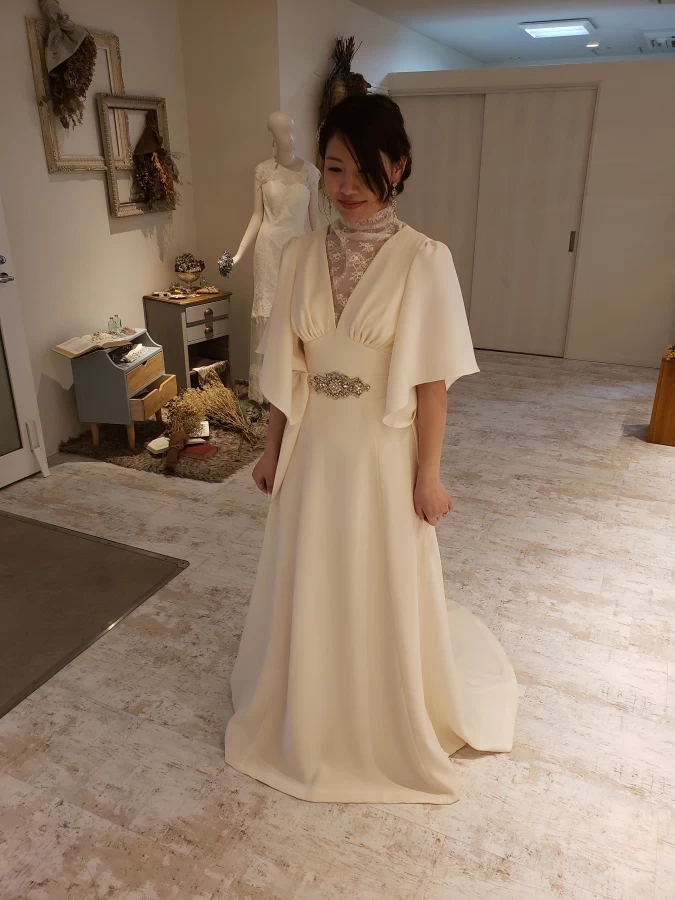 7mimlさんのウエディングドレスの写真