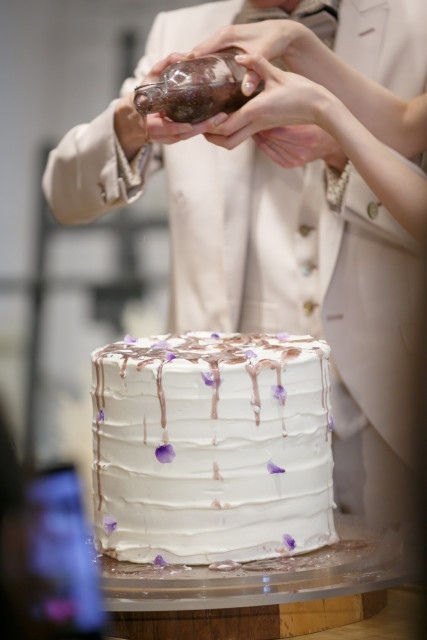 セナさんのウエディングケーキの写真