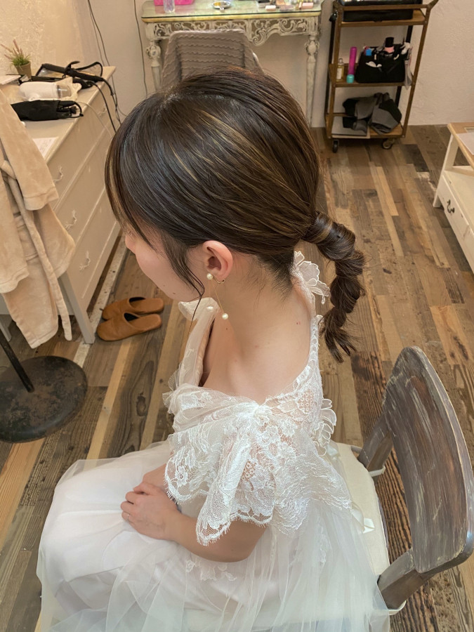 セナさんのヘアメイクの写真