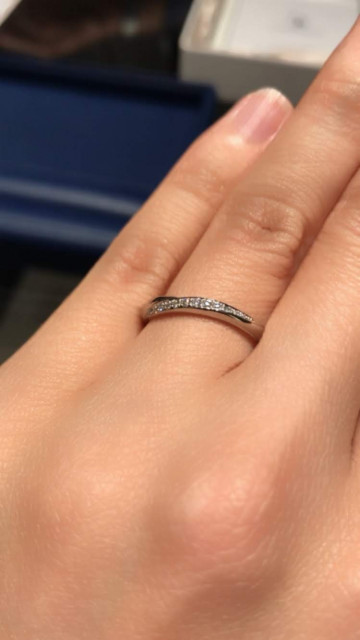 ともともさんの結婚指輪の写真
