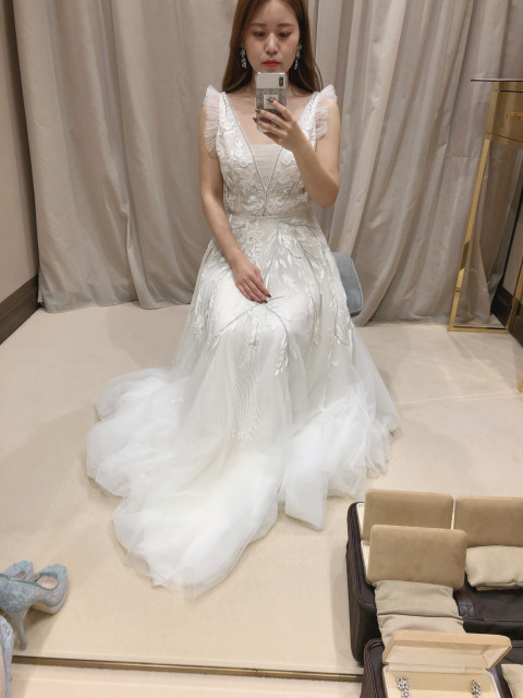 Mさんのウエディングドレスの写真