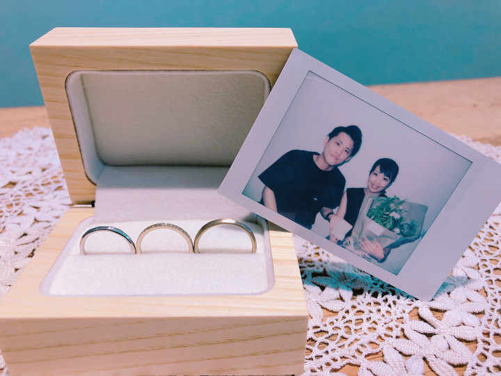 maiさんの結婚指輪の写真