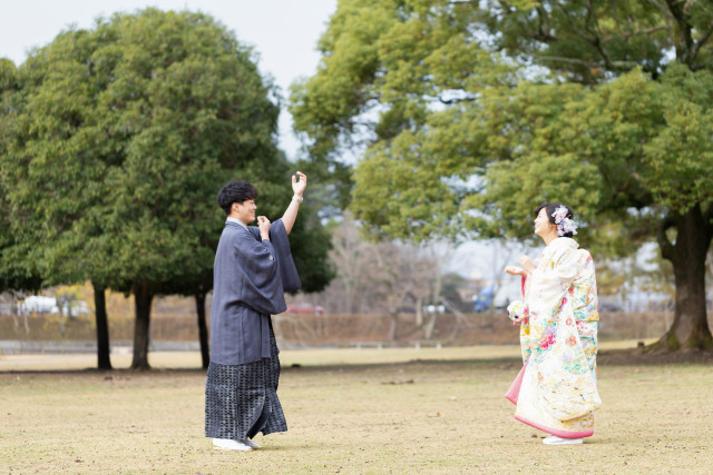 ゆりさんの和装の写真