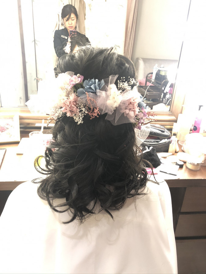 ゆりさんのヘアメイクの写真