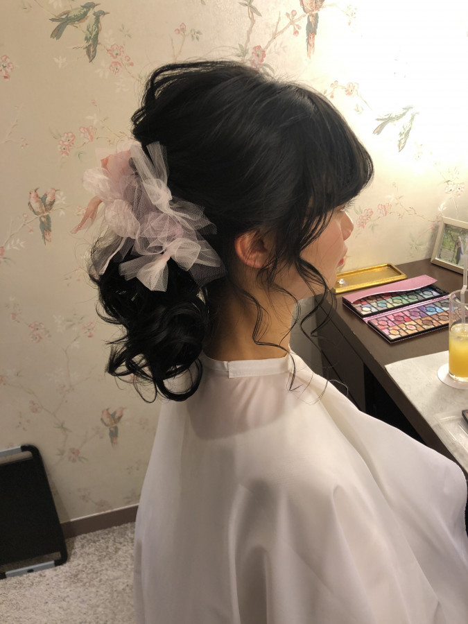 ゆりさんのヘアメイクの写真