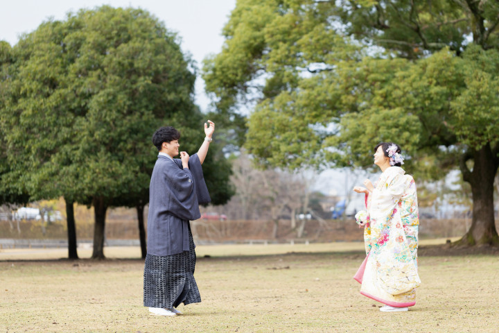 ゆりさんの和装の写真