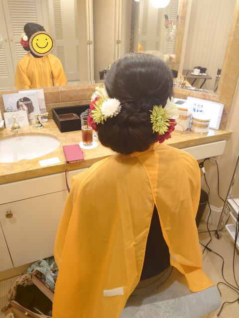 ごっつぁんさんのヘアメイクの写真