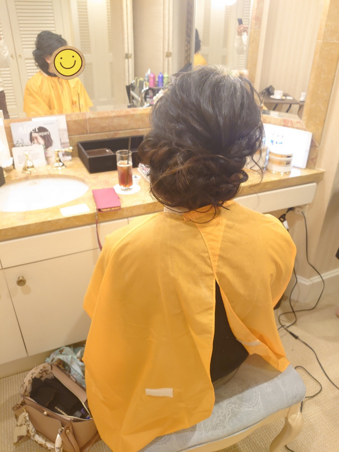 ごっつぁんさんのヘアメイクの写真