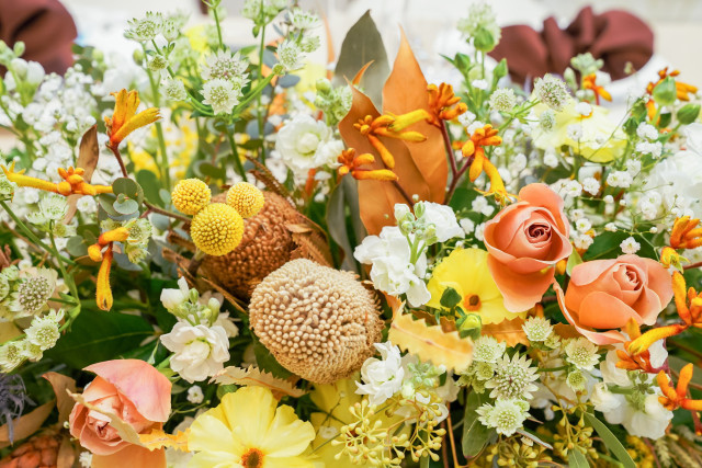 ぽんさんの装花の写真