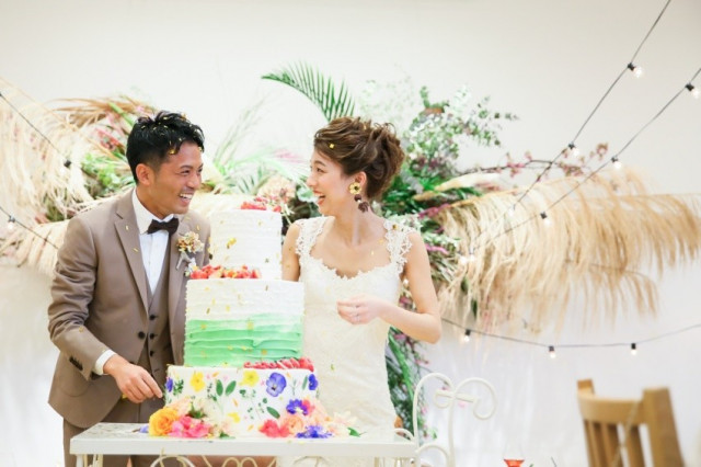 jmweddingさんのウエディングケーキの写真