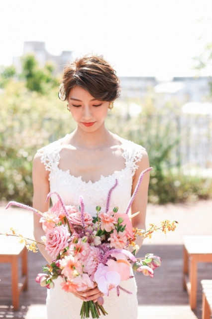 jmweddingさんのブーケ・ブートニアの写真