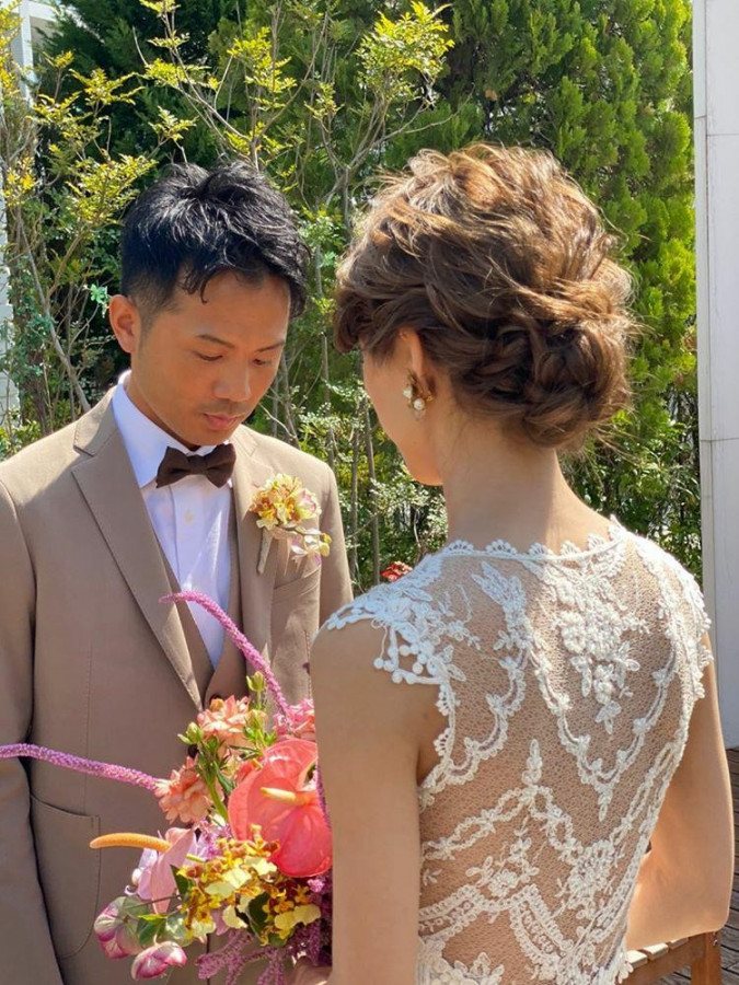 jmweddingさんのヘアメイクの写真