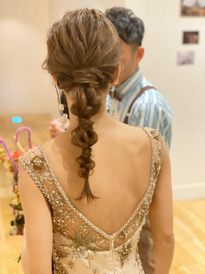 jmweddingさんのヘアメイクの写真