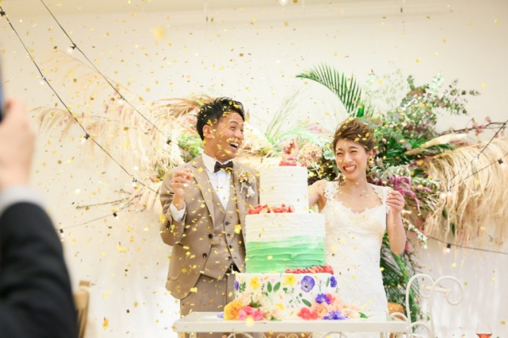 jmweddingさんのウエディングケーキの写真