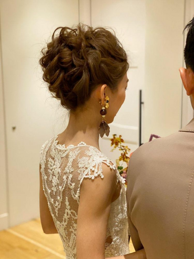 jmweddingさんのヘアメイクの写真