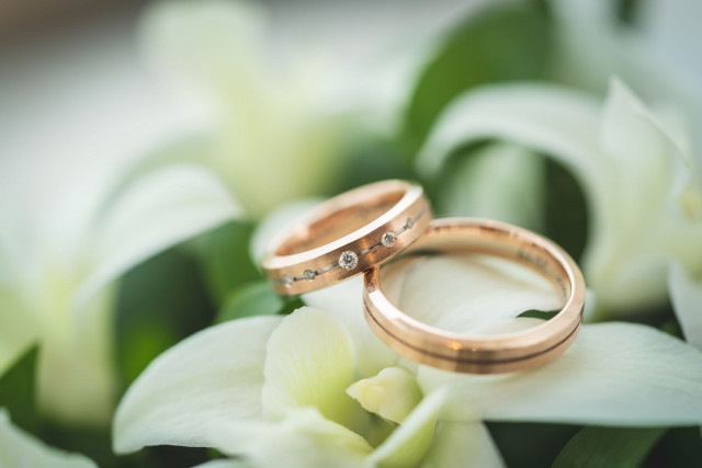 なーさんの結婚指輪の写真