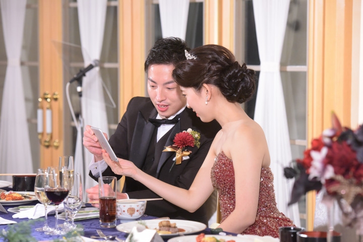 anyaさんのオンライン配信結婚式の写真