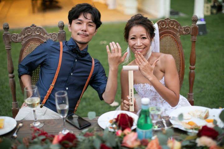 けいなみさんの結婚指輪の写真