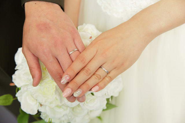 あすかさんの結婚指輪の写真