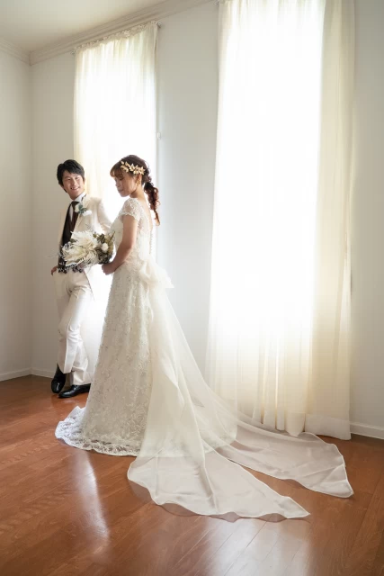 もいもいさんのウエディングドレスの写真