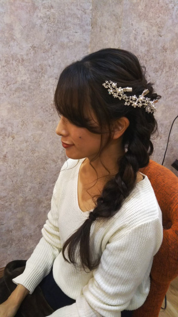 Naruruさんのヘアメイクの写真