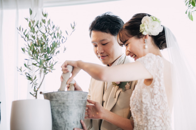 はなゆかさんのオリーブセレモニーの写真