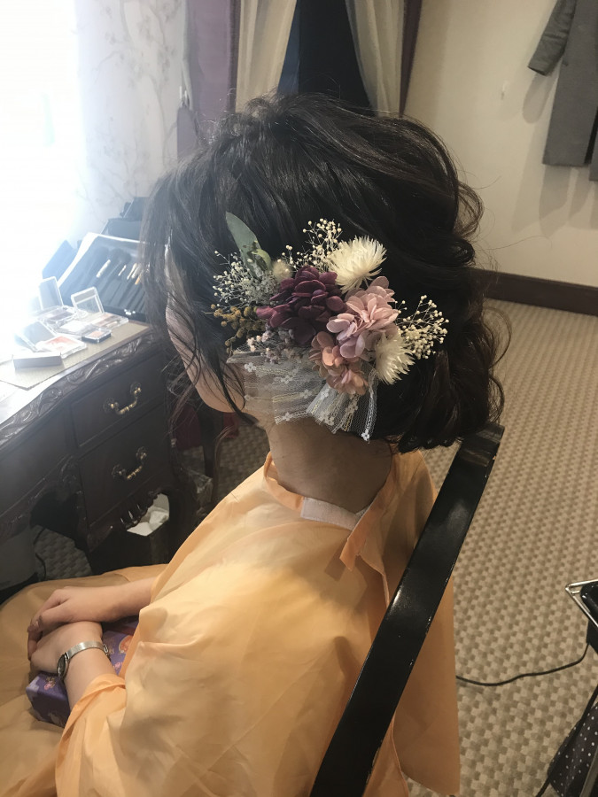 pomさんのヘアメイクの写真