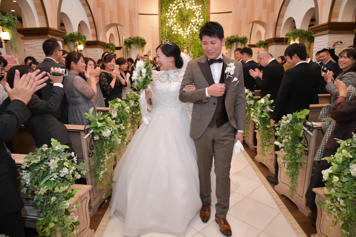 「映画を観ているような結婚式を」大切な人たちに囲まれた幸せな空間