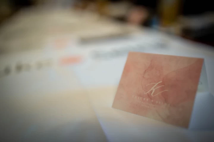 aniesさんの席札の写真