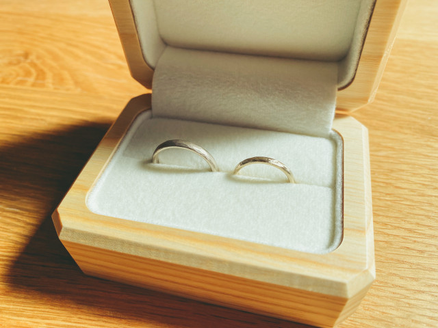 ゆいさんの結婚指輪の写真