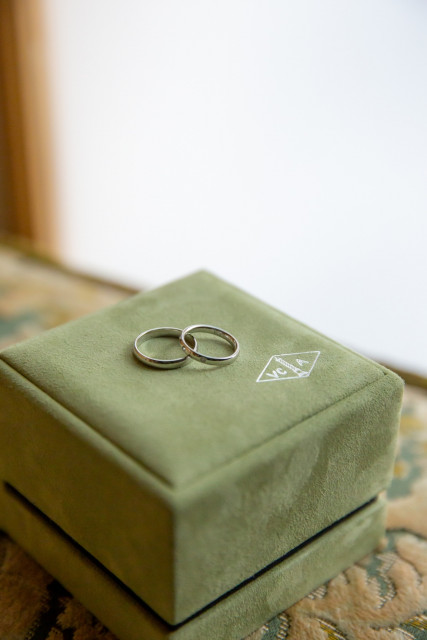 マリオさんの結婚指輪の写真