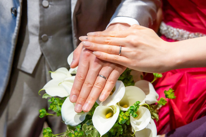 マリオさんの結婚指輪の写真