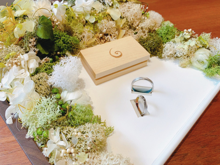 yukkiさんの結婚指輪の写真