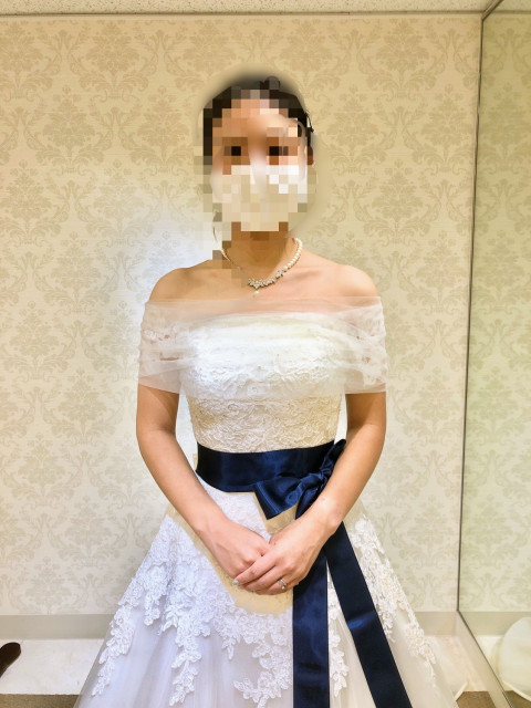 むどんさんのウエディングドレスの写真