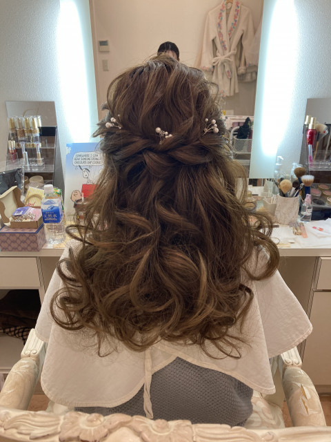 ririさんのヘアメイクの写真