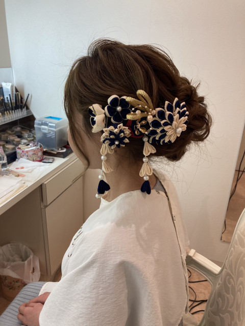 ririさんのヘアメイクの写真