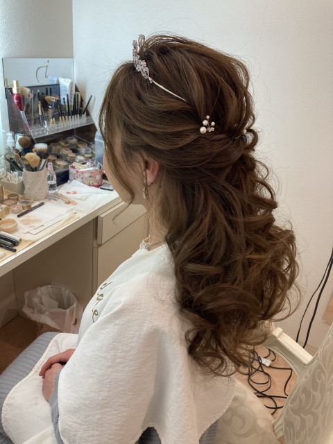 ririさんのヘアメイクの写真