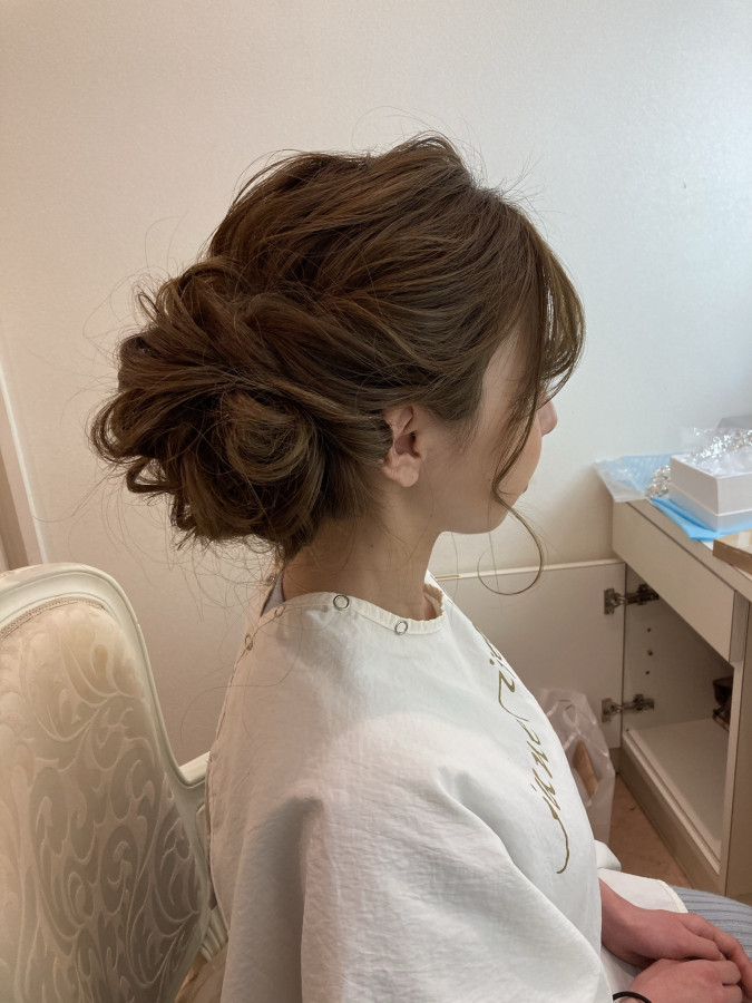 ririさんのヘアメイクの写真