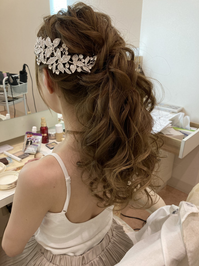 ririさんのヘアメイクの写真