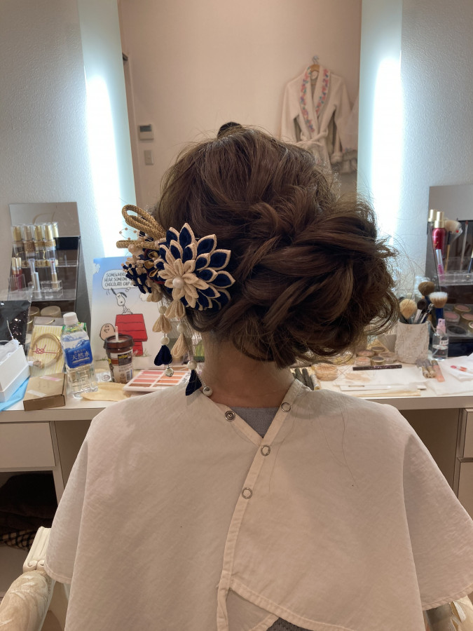 ririさんのヘアメイクの写真