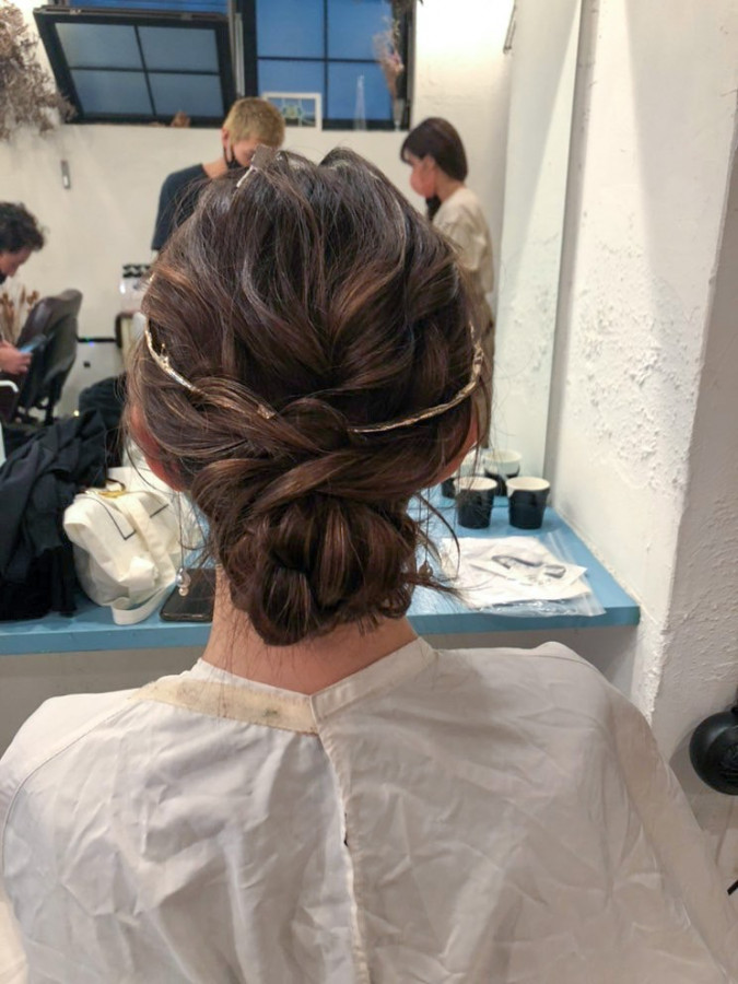 smz enmさんのヘアメイクの写真