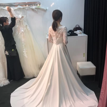 annさんのウエディングドレス