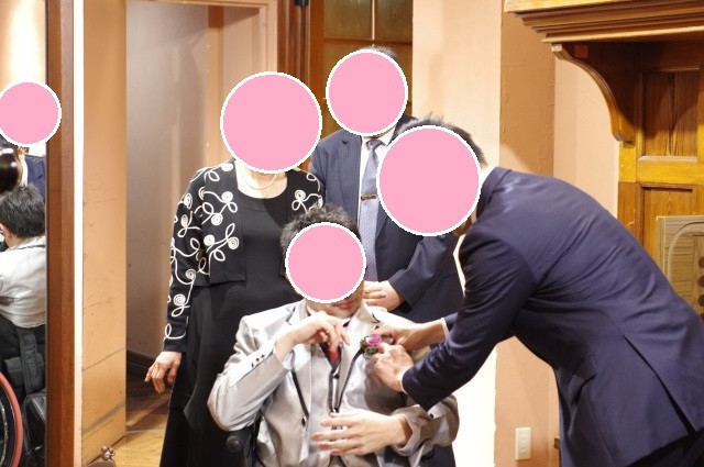 ちゃやさんの披露宴の写真