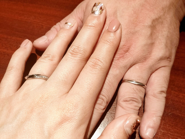 ひなたさんの結婚指輪の写真