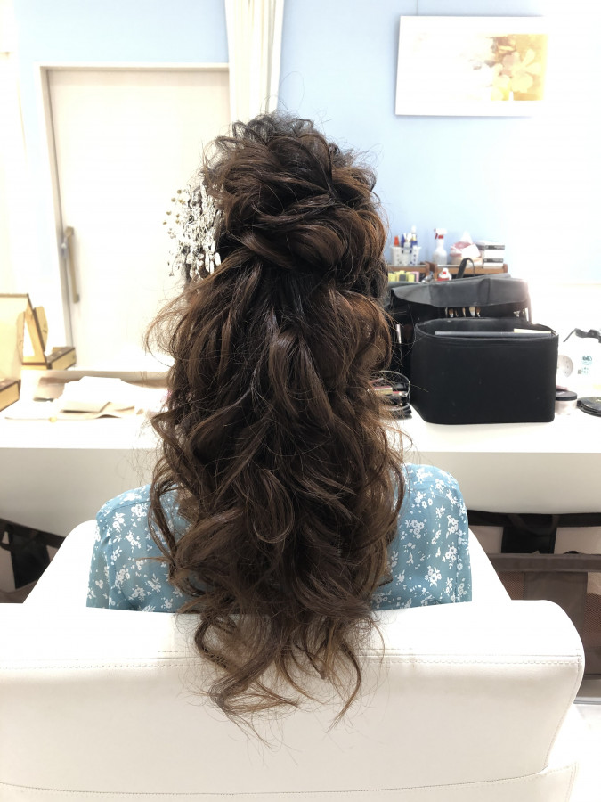 みなみさんのヘアメイクの写真